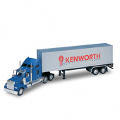 Welly 32663 Велли Модель грузовика 1:32 Kenwrth W900 (прицеп) фото