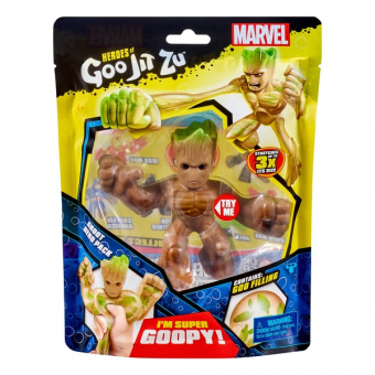 Гуджитсу Игрушка тянущаяся фигурка "Грут" Marvel 12 см. GooJitZu 38680