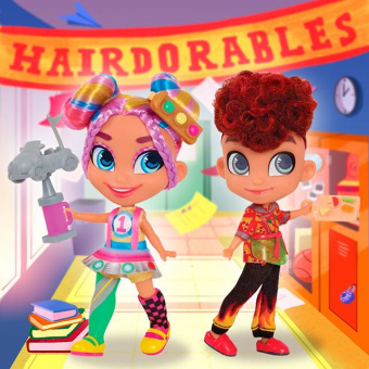 Мальчик Hairdorables Hairdudeables с куклой Rayne