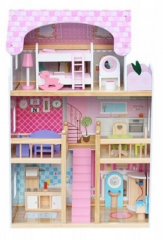 Кукольный домик из дерева - Nadia Wooden Toys