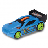 Hot Wheels HW91601 Машинка Хот вилс на батарейках свет+звук, голубая 13 см фото