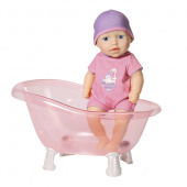 Zapf Creation Baby Annabell 700044 Бэби Аннабель Кукла с ванночкой, 30 см