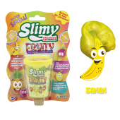 Слайм с фруктовым запахом, банан, 80 г. Slimy 37325