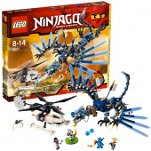 Lego Ninjago Битва Дракона-Молния 2521 фото
