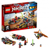 Lego Ninjago Погоня на мотоциклах 70600 фото