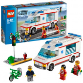 Lego City Машина скорой помощи 4431 фото