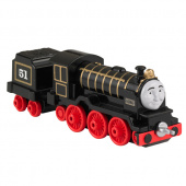 Thomas & Friends BHR75 Томас и друзья Паровозик Хиро черный с прицепом