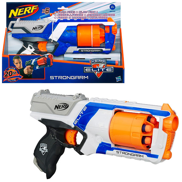 Бластер Nerf Нерф Элит Стронгарм 36033, фото