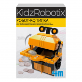 Конструктор Робот-копилка, 14 деталей. KidzRobotix 74366
