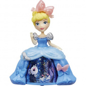 Disney princess Маленькая кукла с волшебной юбкой фото