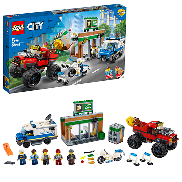LEGO City 60245 Police Ограбление полицейского монстр-трака  фото