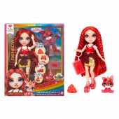 Кукла Rainbow High Ruby с питомцем и слаймом 503163