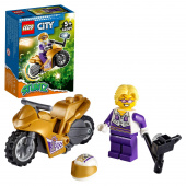 Конструктор LEGO City Трюковый мотоцикл с экшн-камерой 60309 фото