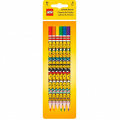 LEGO Набор цветных карандашей iconic 51176 6 шт фото