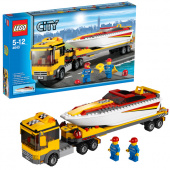 Lego City Перевозчик скоростной моторной лодки 4643 фото