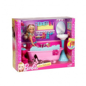 Barbie 1319Y/1114680 Барби Кукла с полным комплектом мебели в ассортименте.
