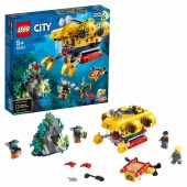 Конструктор LEGO City Исследовательская подводная лодка 60264 фото
