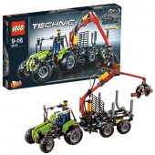 Лего Техник 8049 Трактор с лесопогрузчиком фото