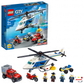 LEGO City Police 60243 Погоня на полицейском вертолете  фото