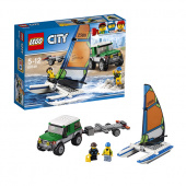 Lego City Внедорожник с прицепом для катамарана 60149 фото