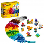 Конструктор LEGO Classic Прозрачные кубики 11013 фото