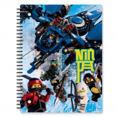 LEGO Тетрадь на спирали Ninjago Movie 51872 Линейка 70 листов фото