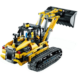 Лего Техник 8043 Экскаватор с мотором фото