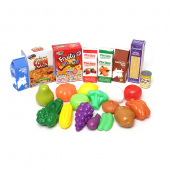 Boley 43804 Игровой набор Корзинка с продуктами 23 предмета