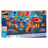 Трек Hot Wheels Автомойка "Мега Башня" HDP05 фото