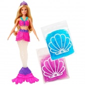 Кукла Barbie Русалочка со слаймом GKT75
