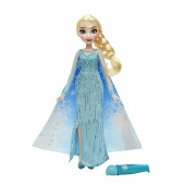 Hasbro Disney Princess B6700 Кукла Эльза в наряде с проявляющимся рисунком (Холодное сердце) фото