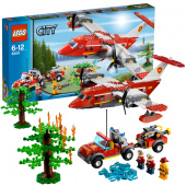Lego City Пожарный самолёт 4209 фото