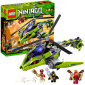 Lego Ninjago Змеиный вертолёт 9443 фото