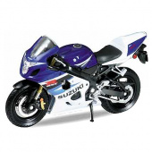 Welly 12803P Велли Модель мотоцикла 1:18 MOTORCYCLE / SUZUKI GSX-R750 фото