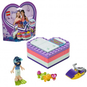 LEGO Friends 41385 Летняя шкатулка-сердечко для Эммы  фото