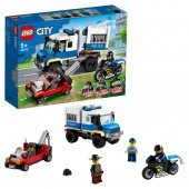 Конструктор LEGO City Транспорт для перевозки преступников 60276 фото