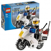 Lego City Полицейский мотоцикл 7235 фото