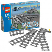 Lego City Железнодорожные стрелки 7895 фото