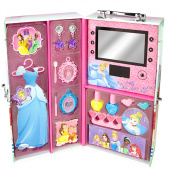 Markwins 9604351 Princess Набор детской декоративной косметики в чемодане с подсветкой