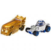 Hot Wheels CGX04 Star Wars Хан C-3PO и R2D2 фото