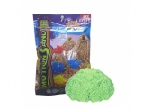 Кинетический песок зеленого цвета 500 грамм (MS-500G Green)