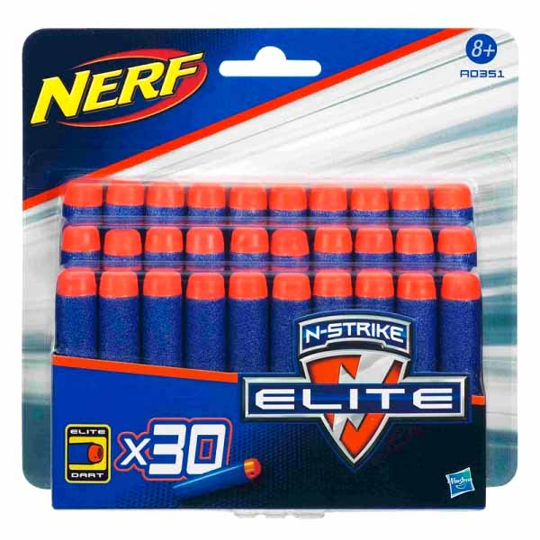 Комплект 30 стрел для бластеров Nerf Elit Нерф Элит A0351, фото
