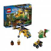 Lego City Грузовой вертолёт исследователей джунглей 60158 фото