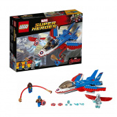 Lego Super Heroes Воздушная погоня Капитана Америка 76076 фото