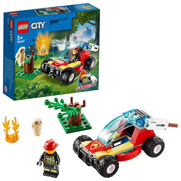  Конструктор ЛЕГО Город Лесные пожарные LEGO City 60247 фото