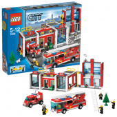 Lego City Пожарное депо 7208 фото