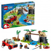 Конструктор LEGO City Wildlife Спасательный внедорожник для зверей 60301 фото