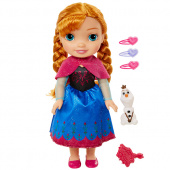 Disney Princess 989120 Принцессы Дисней Кукла Холодное Сердце Малышка Анна с аксессуарами 35 см фото
