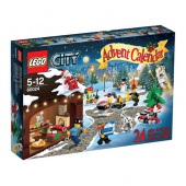 Lego City Новогодний календарь LEGO CITY 60024 фото