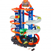 Невообразимый гараж Hot Wheels c тиранозавром GJL14 фото